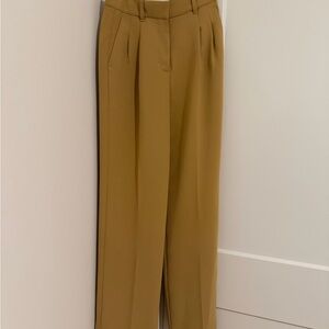 Aritzia Wilfred Golden Women's Trousers - worn once!